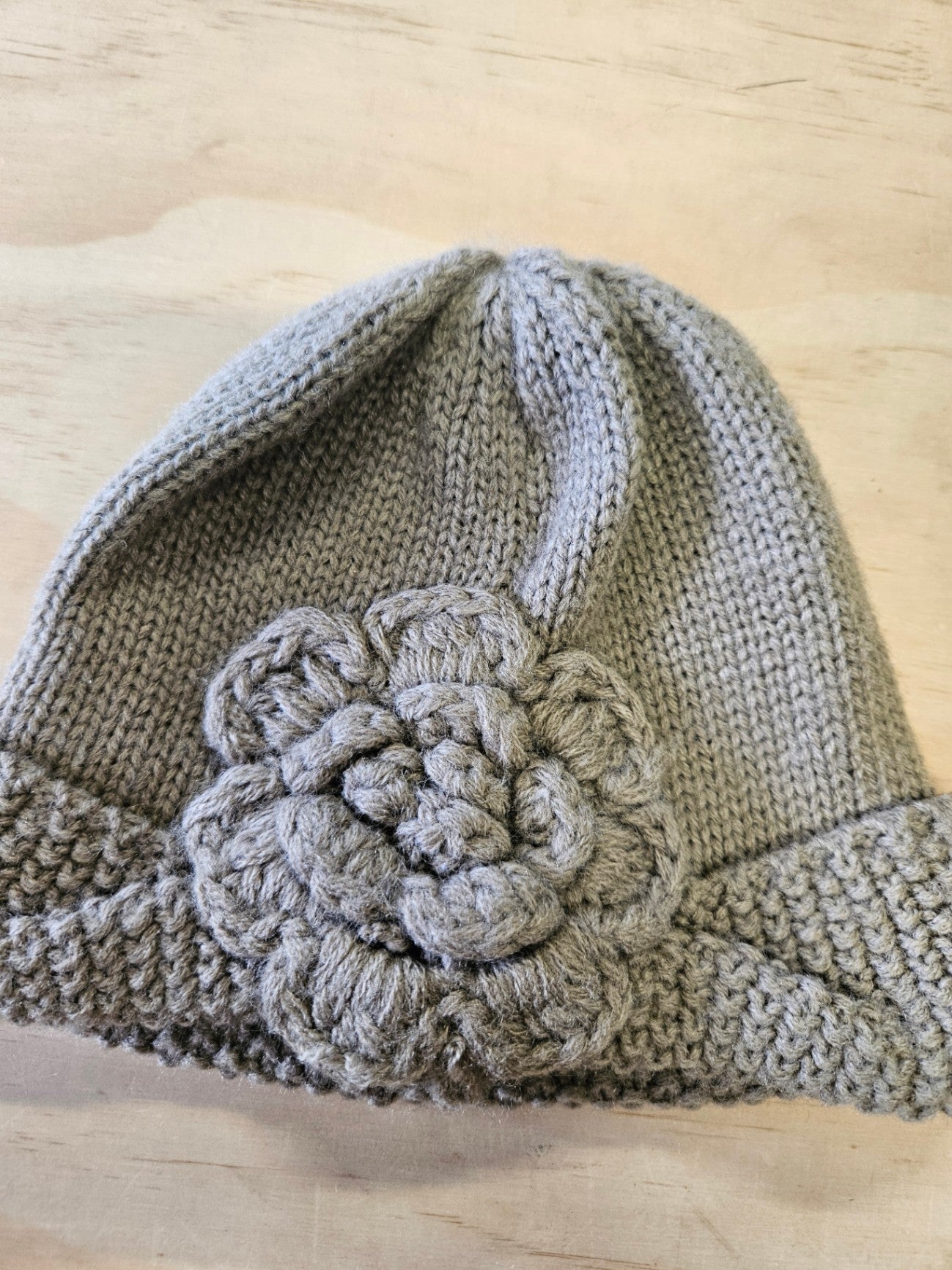 HOMEMADE WOOL HAT KHAKI 1Y