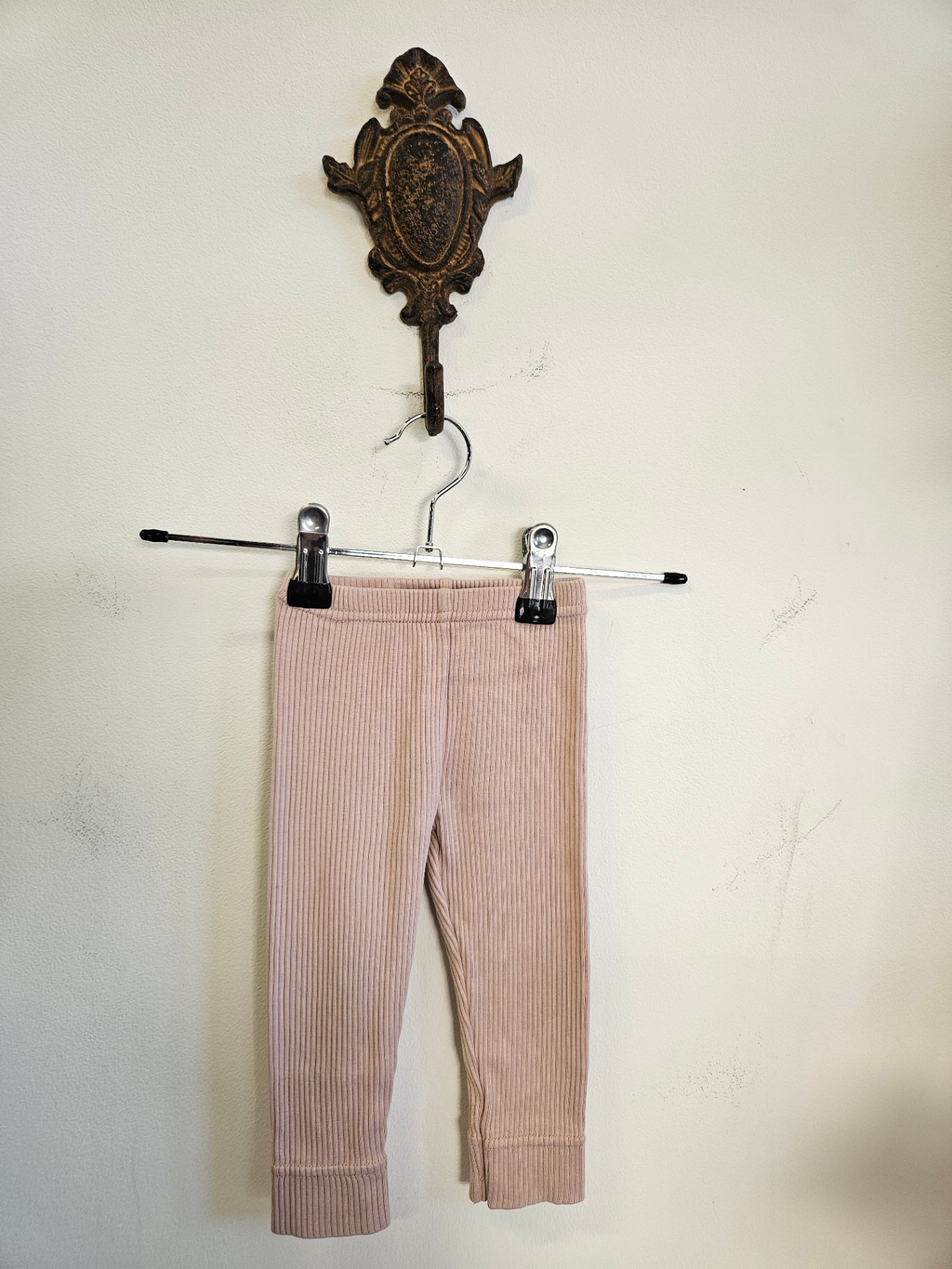 JAMIE KAY COTTON PANTS DUSKY PINK SIZE 0-3M