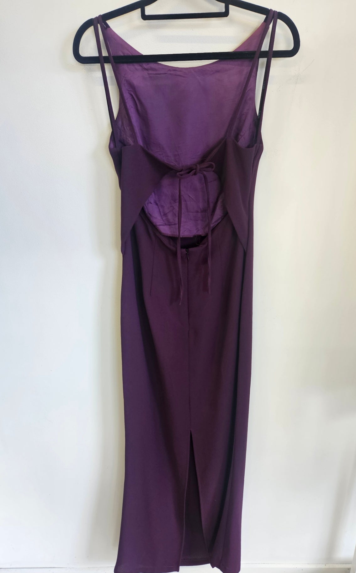 STAX VISCOSE FORMAL DRESS PURPLE SIZE 8