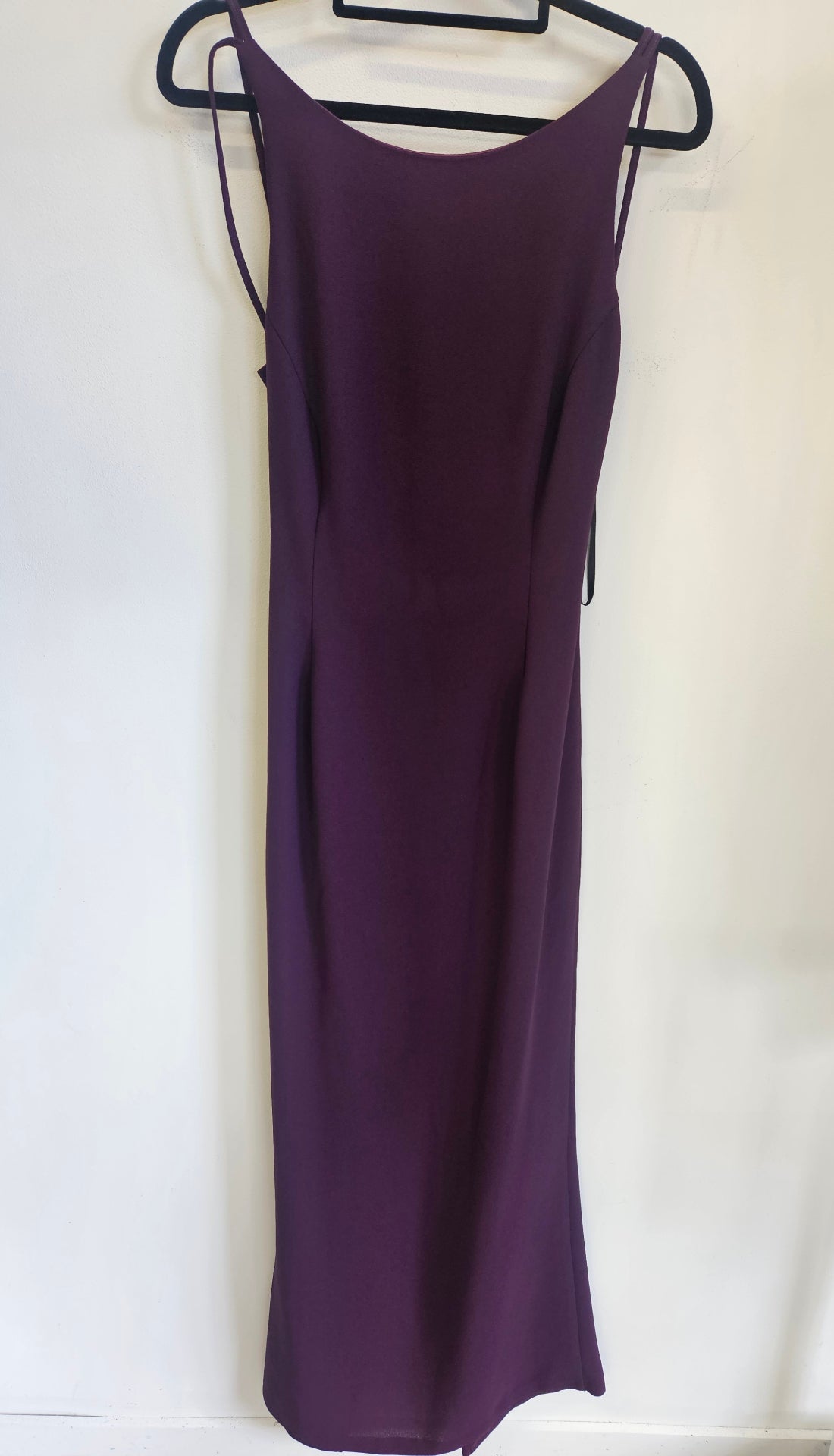 STAX VISCOSE FORMAL DRESS PURPLE SIZE 8