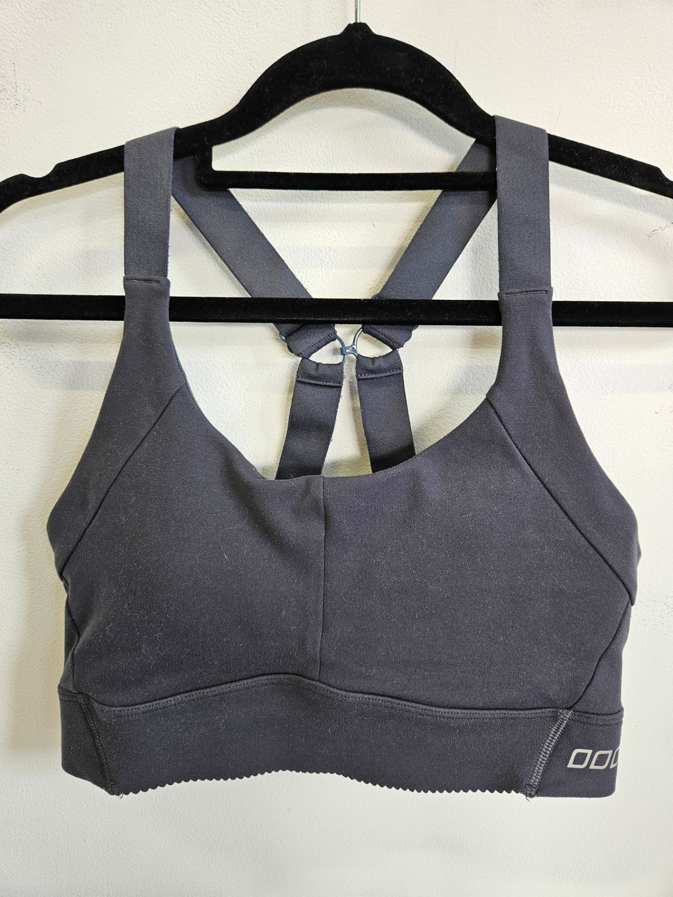 LORNA JANE ACTIVE BRA CHARCOAL SIZE XS