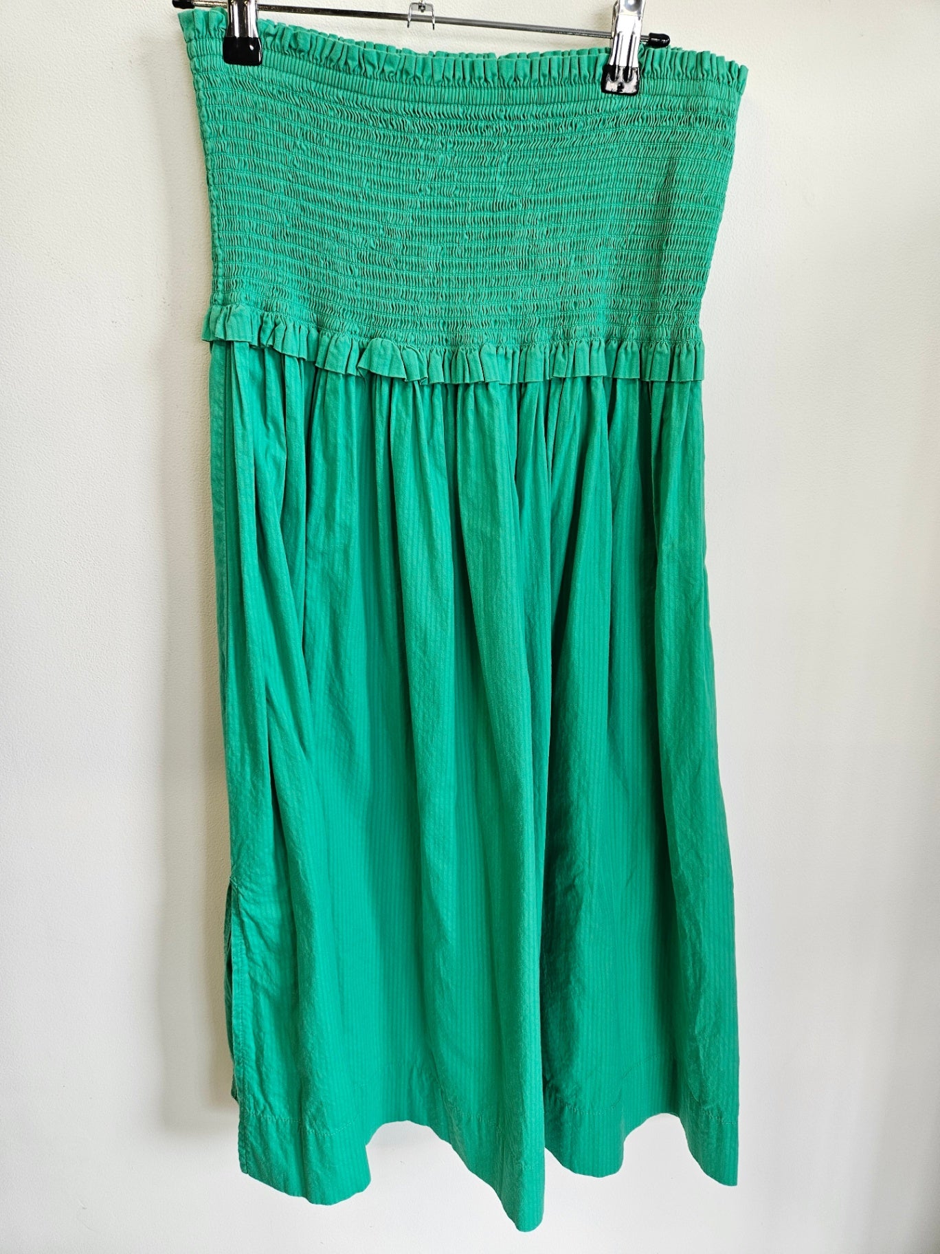 STELLA + GEMMA COTTON SKIRT GREEN SIZE 8