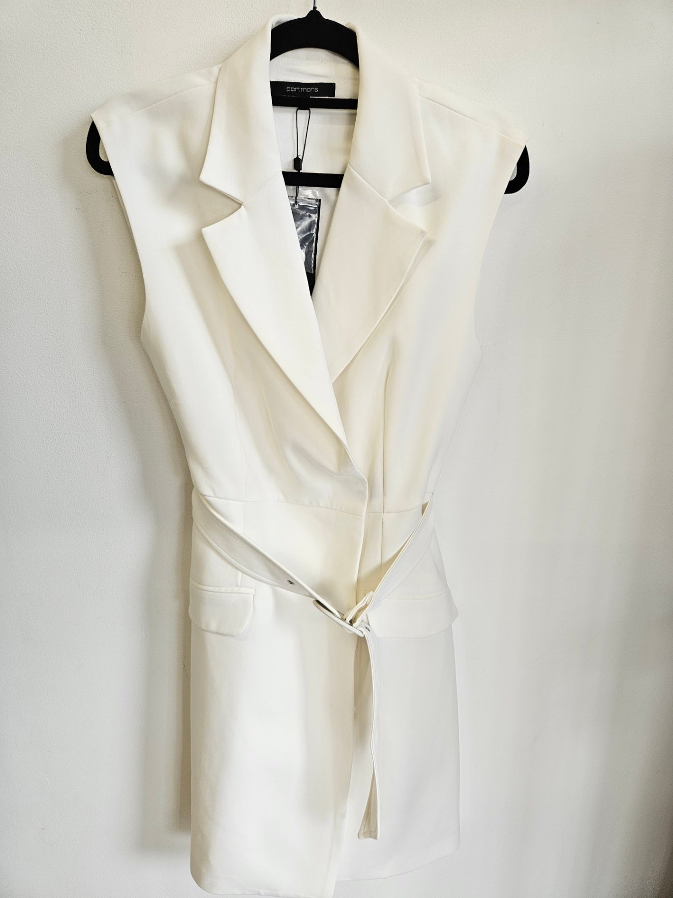 PORTMANS DRESS CREAM SIZE 6