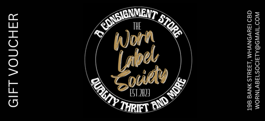 WORN LABEL SOCIETY GIFT VOUCHER
