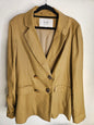 WISH THE LABEL TENCEL BLAZER GOLD SIZE 14
