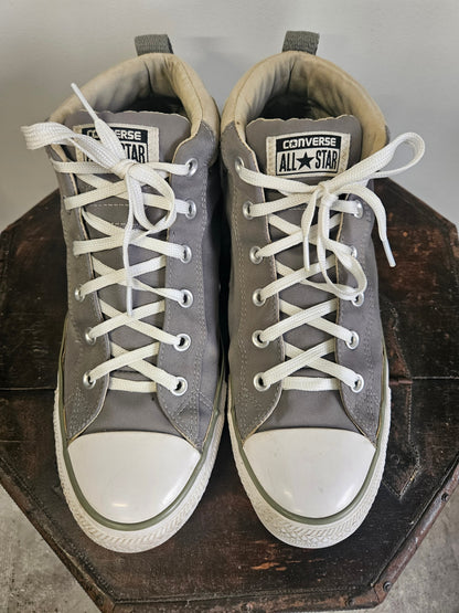 CONVERSE CANVAS SHOES KHAKI SIZE 10UK