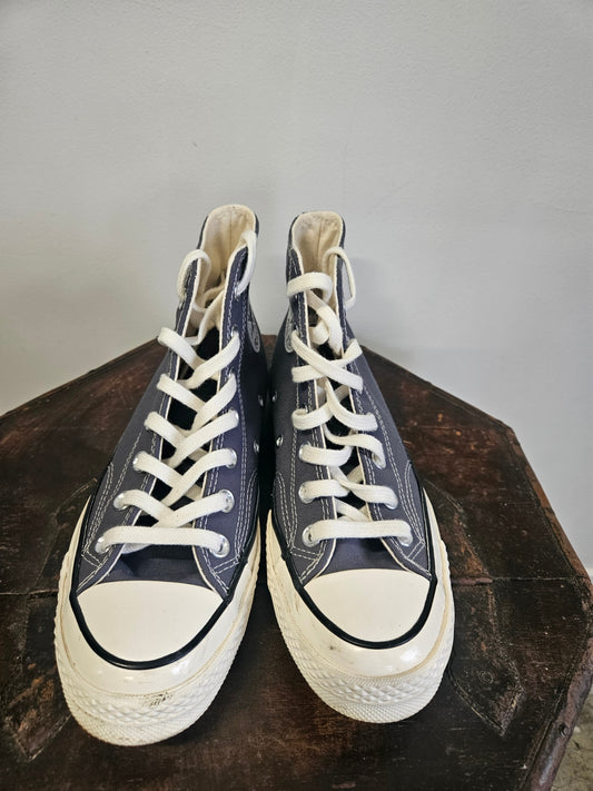 CONVERSE CANVAS SHOES GREY SIZE 5US