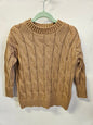 SEED COTTON CASHMERE KNITTED SWEATER BEIGE SIZE 2Y