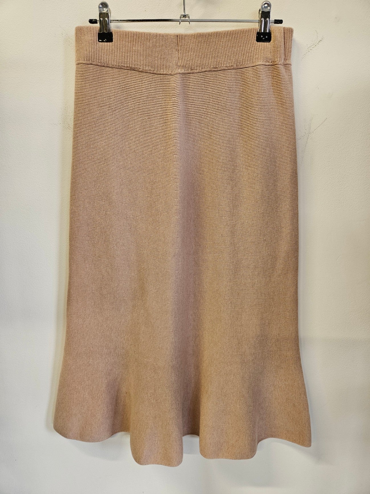 MY LITTLE MUSHROOM WOOL BLEND SKIRT DUSKY PINK SIZE M