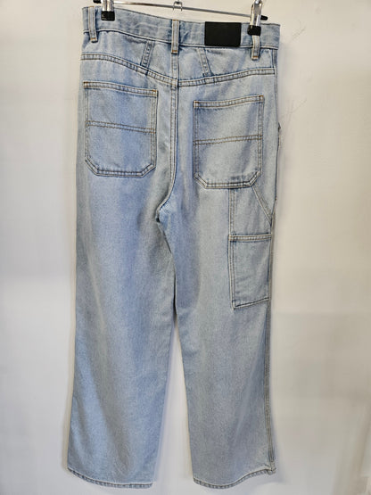 GLASSONS DENIM WIDE JEANS LIGHT BLUE SIZE 6
