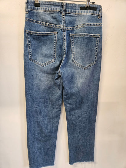 DECJUBA DENIM JEANS MID BLUE SIZE 8