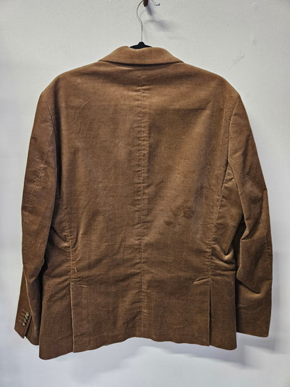 BARKERS CORDUROY JACKET BROWN SIZE L