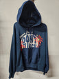 PUMA COTTON HOODED SWEATSHIRT TEAL SIZE M