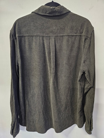 DICKIES CORDUROY SHIRT OLIVE SIZE L