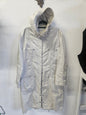 MARILYN SEYB COTTON NYLON COAT PEARL SIZE M