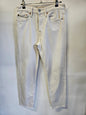 LEVIS WEDGIE DENIM JEANS CREAM SIZE 26