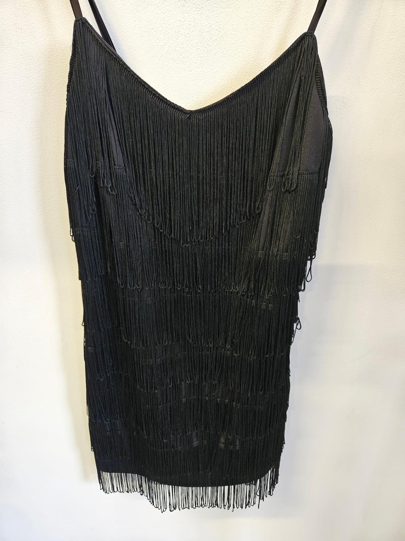 STORM SATIN FORMAL MINI DRESS BLACK SIZE 10
