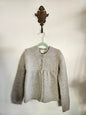 SEED WOOL CARDIGAN GREY SIZE 8