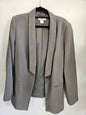 HEINE POLY ELASTANE JACKET GREY SIZE 14