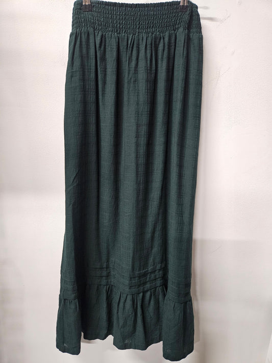 MAX ORGANIC COTTON SKIRT DEEP GREEN SIZE 8