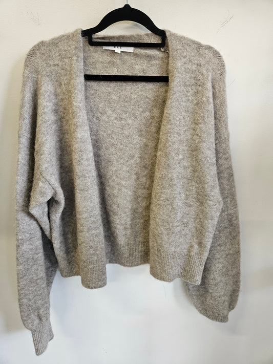 MAX ALPACA MERINO BLEND CARDIGAN BEIGE SIZE S