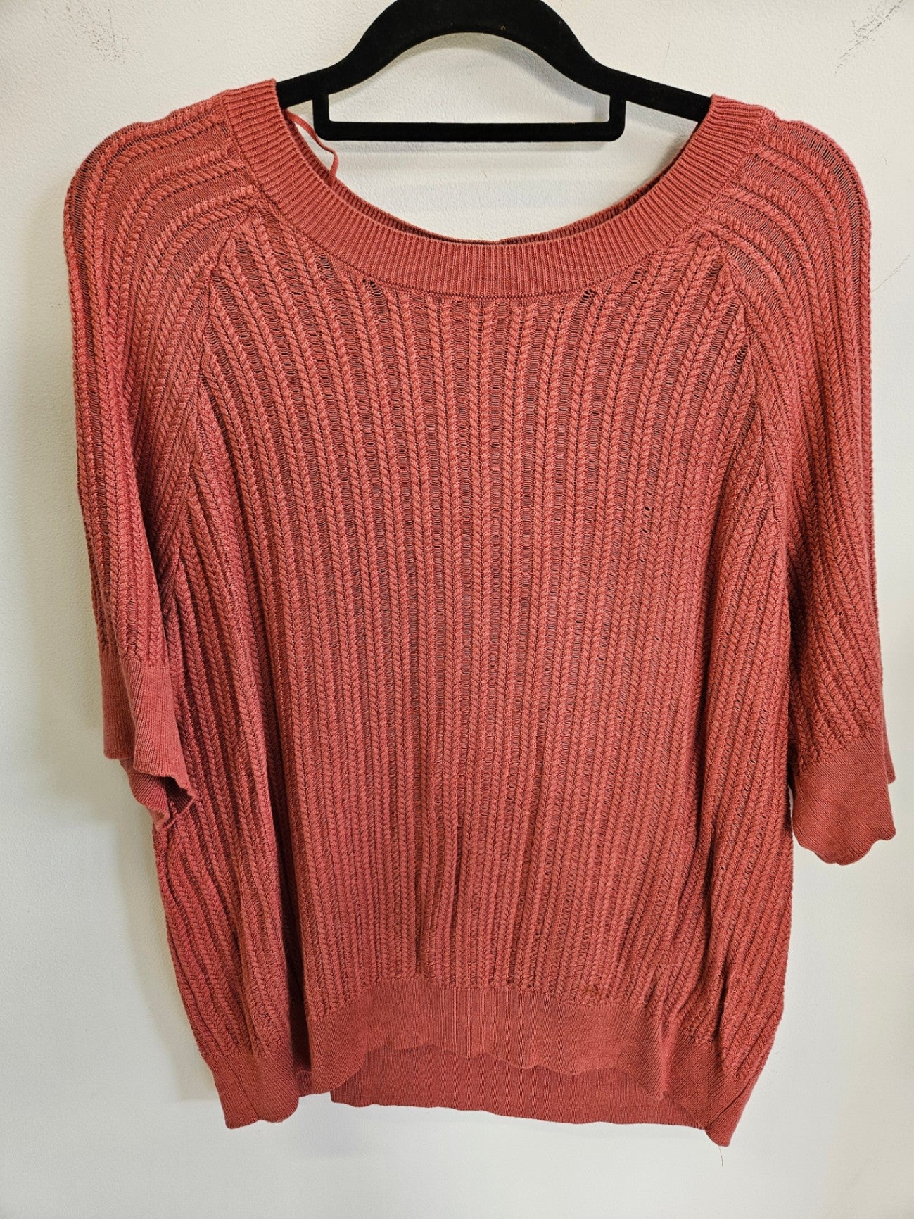 MAX COTTON KNITTED TEE CORAL SIZE 12