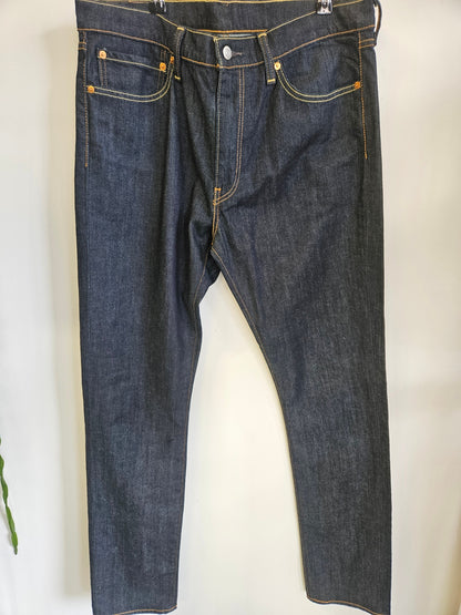 LEVIS 510 DENIM JEANS DARK BLUE SIZE 36/34