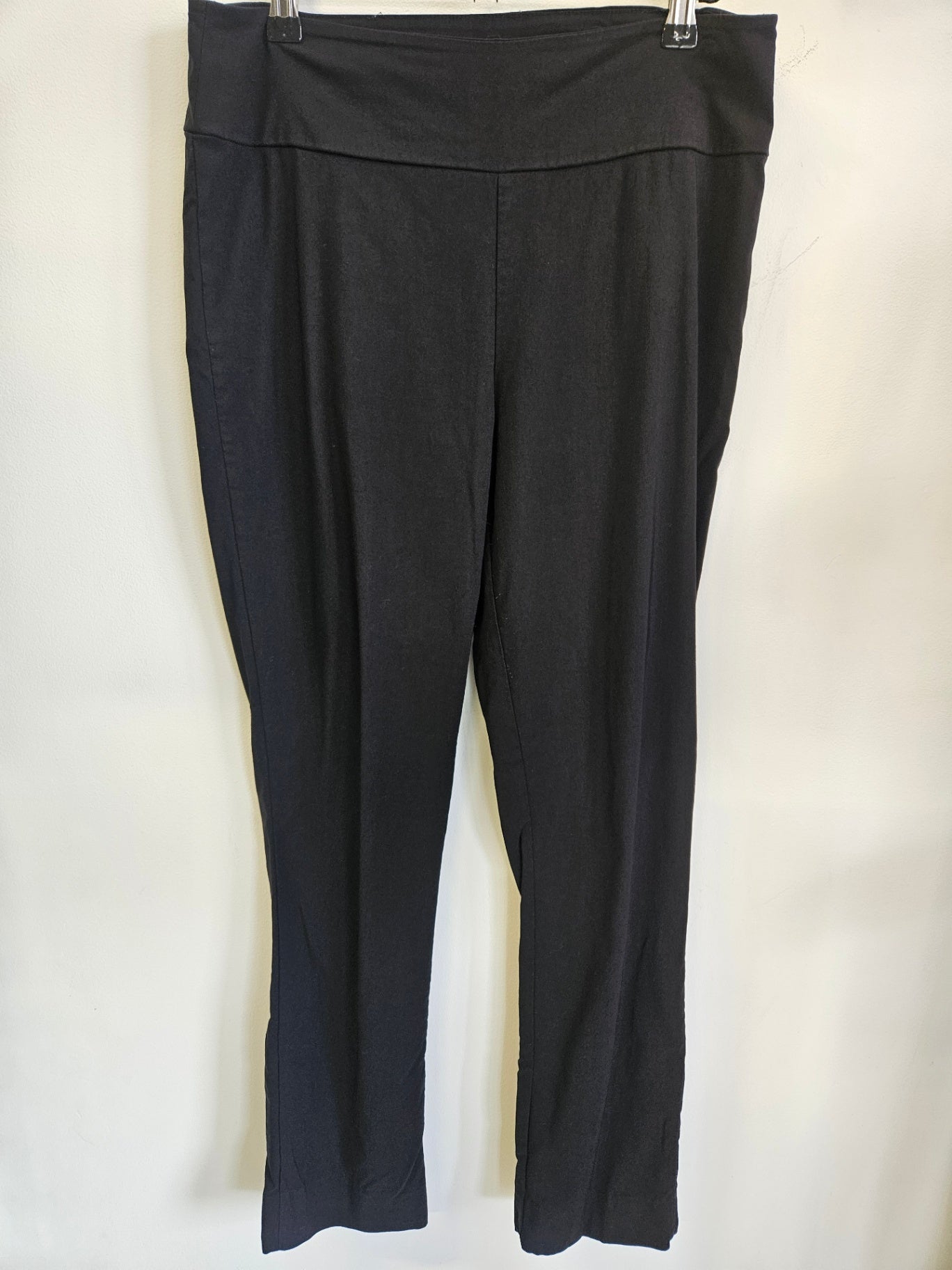 MAX RAYON ELASTANE PANTS BLACK SIZE 14