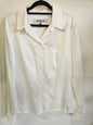 WORLD CUPRO/COTTON LONG SLEEVE SHIRT WHITE SIZE 12