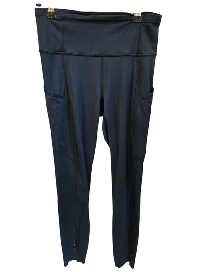 LULULEMON ACTIVE TIGHTS SIZE XS NAVY