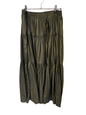 AMONG THE BRAVE MAXI SKIRT KHAKI SIZE 10