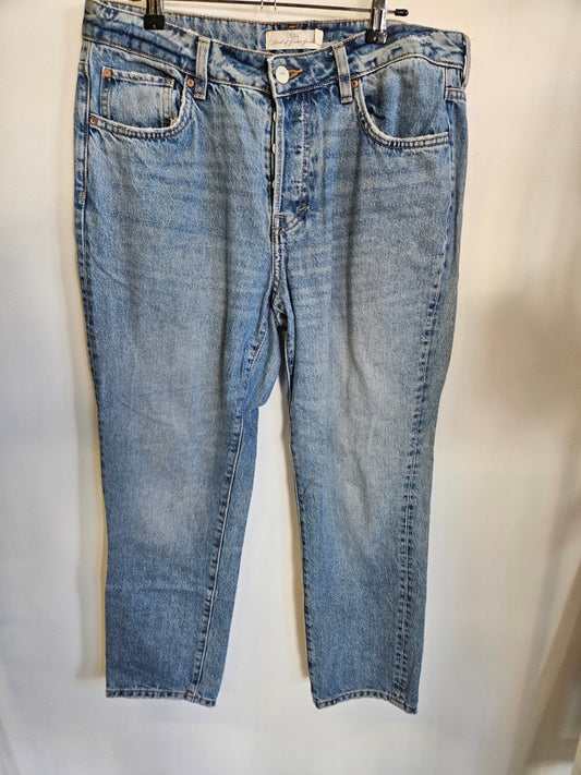 L.O.G.G DENIM JEANS Light Blue SIZE 14