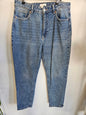 H&M DENIM JEANS MID BLUE SIZE 14