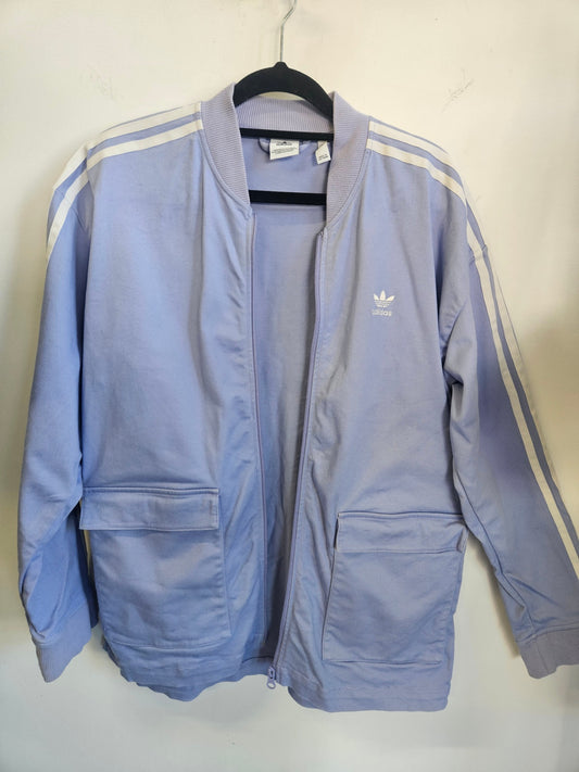 ADIDAS COTTON JACKET LAVENDER SIZE 10
