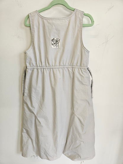 EENI MEENI COTTON DRESS GREY SIZE 6