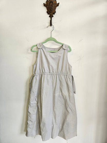 EENI MEENI COTTON DRESS GREY SIZE 6