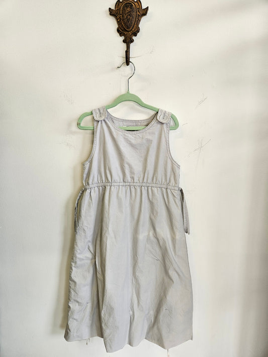 EENI MEENI COTTON DRESS GREY SIZE 6