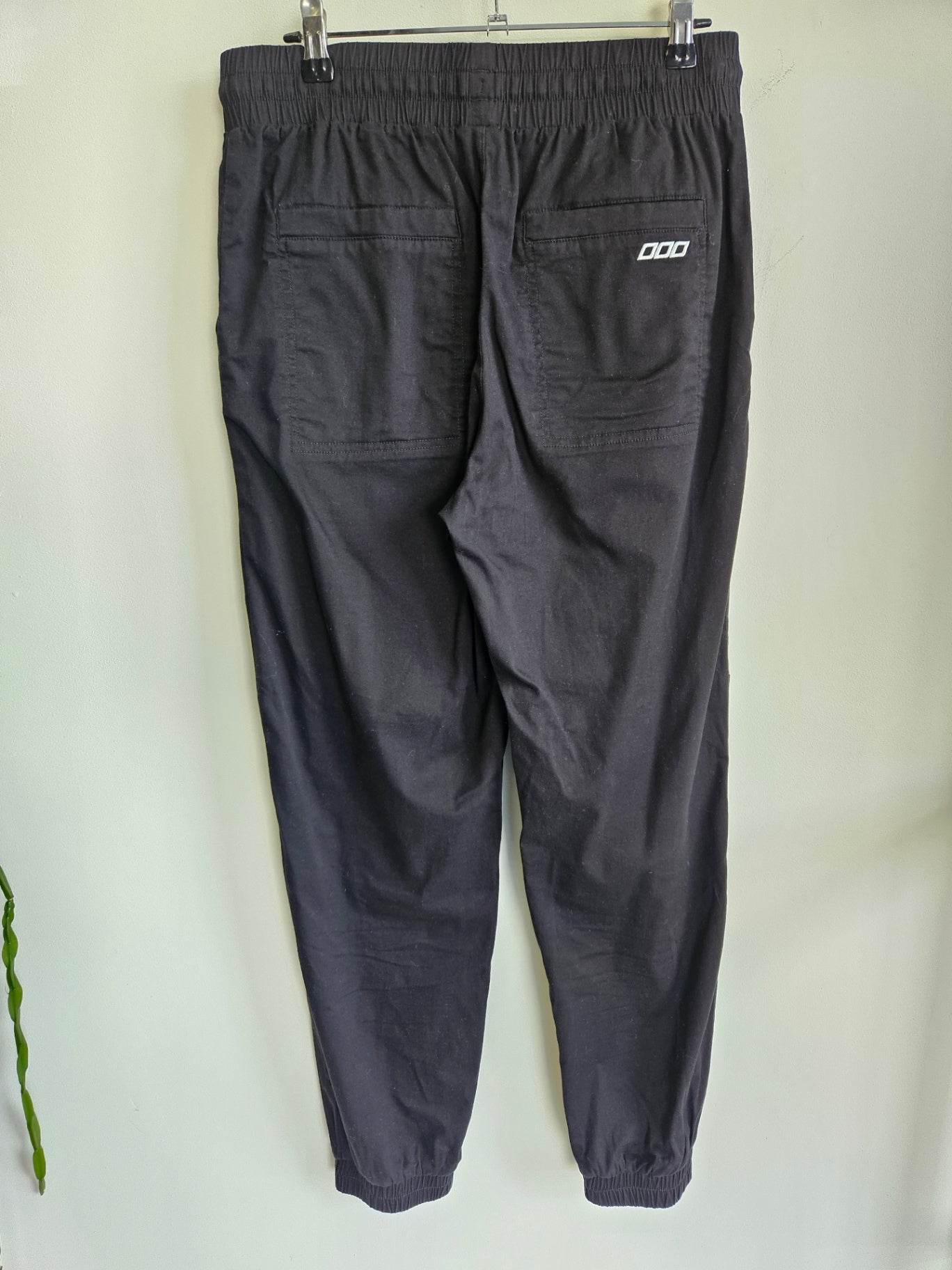 LORNA JANE COTTON ACTIVE PANTS BLACK SIZE S