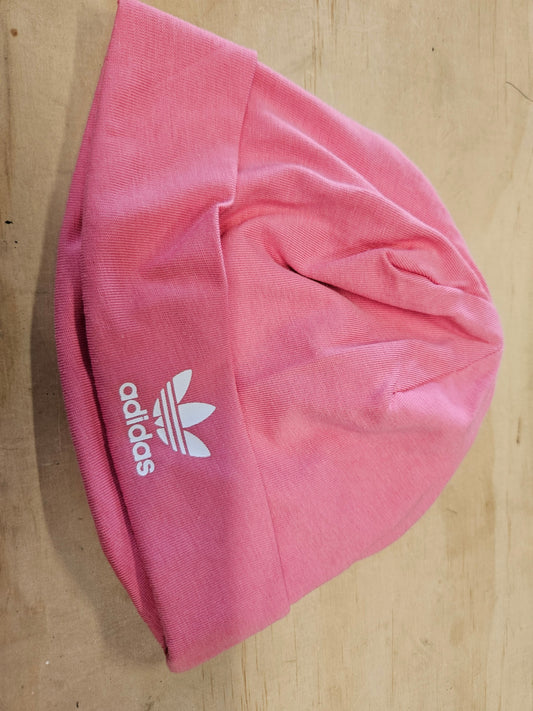 ADIDAS COTTON BEANIE PINK SIZE 9-12M