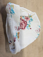 LITTLE BUNDLE COTTON HAT CREAM FLORAL SIZE 3-6M