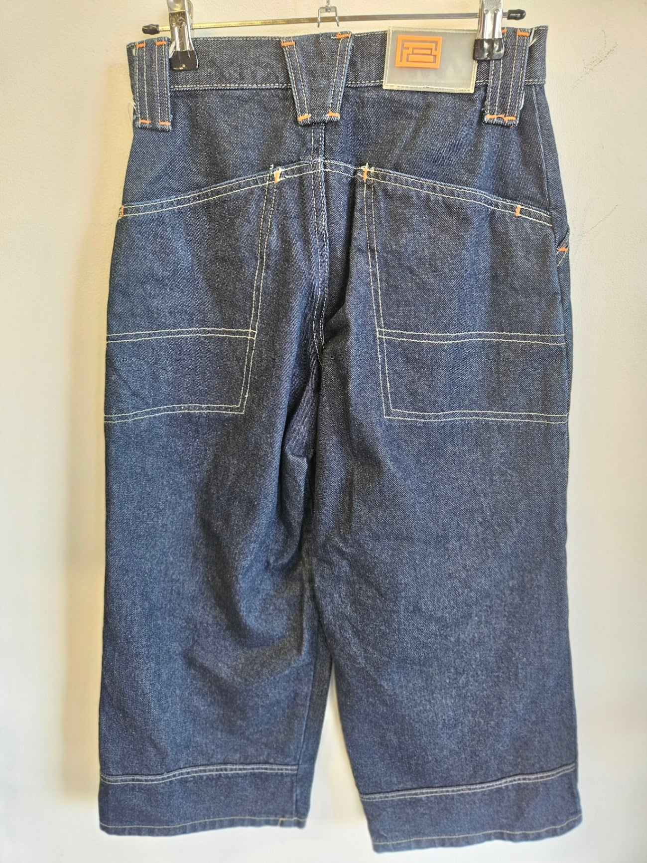 HALLENSTEINS DENIM PANTS DARK BLUE SIZE 8Y