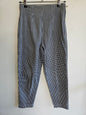 ATMOSPHERE STUDIO COTTON PEDAL PUSHER BLACK AND WHITE GINGHAM SIZE 8