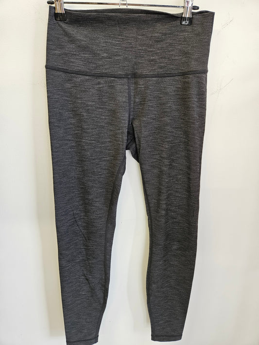 LULULEMON ACTIVE TIGHTS DARK GREY SIZE L