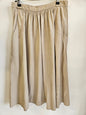 TOGETHER COTTON MAXI SKIRT BEIGE SIZE 12