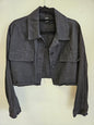 DAZY COTTON JACKET BLACK SIZE M