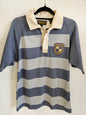 TIMBERLAND COTTON POLO SHIRT CREAM BLUE GREY SIZE S