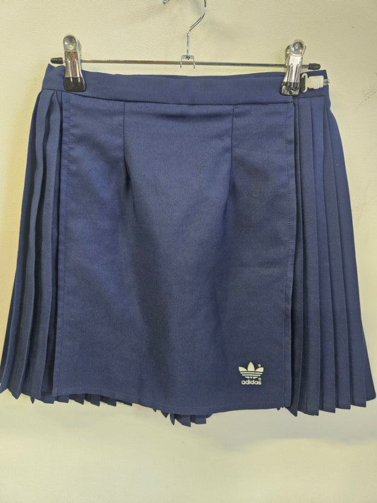 ADIDAS PLEATED SKIRT NAVY SIZE M