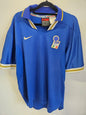 NIKE PREMIER NYLON FOOTBALL JERSEY BLUE ITALIA SIZE XL