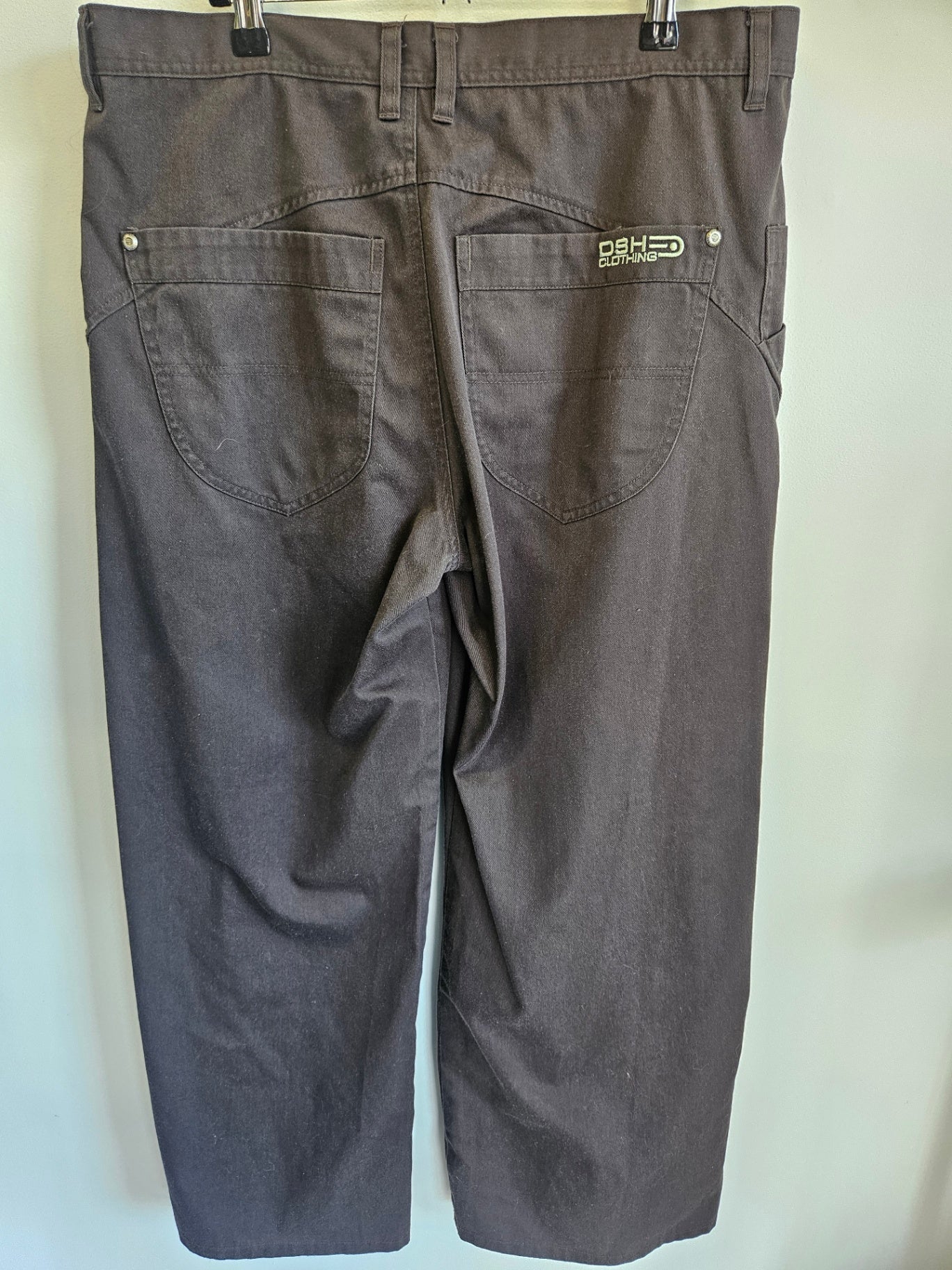 DOOSH COTTON PANTS BROWN SIZE 34