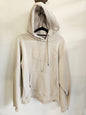 RPM COTTON FLEECE HOODED SWEATSHIRT BEIGE SIZE 12